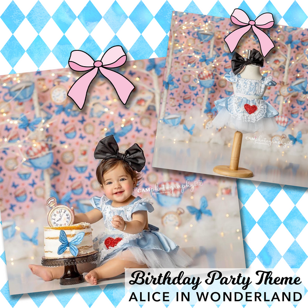 How to Create an Alice in Wonderland Themed Birthday Party