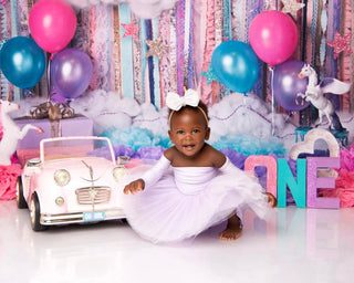 Lavender Nova Off the Shoulder Tutu Dress 6-12 months