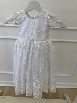 6-12 Baptism Gown OOAK