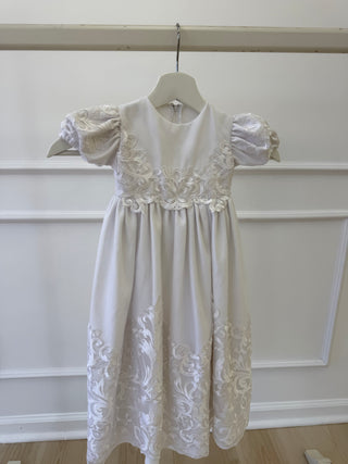 6-12 Baptism Gown OOAK