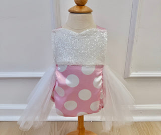3t pink gingham tutu dress