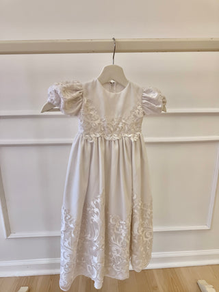 6-12 Baptism Gown OOAK