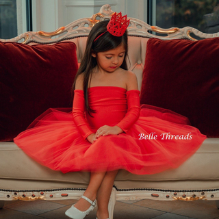 Nova Off the Shoulder Tutu Dress