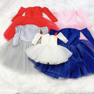 Nova Off the Shoulder Tutu Dress