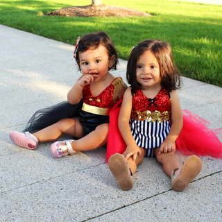 Parisian Ringmaster Circus Sparkle Tutu Romper