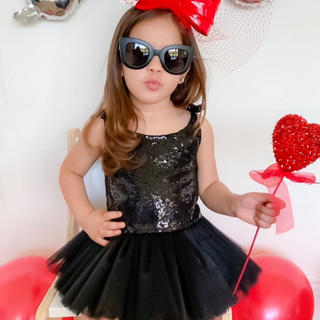 Posh Little Tutu Dress Black