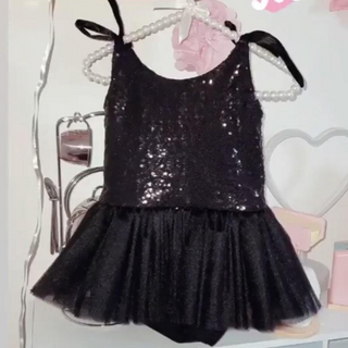 Posh Little Tutu Dress Black