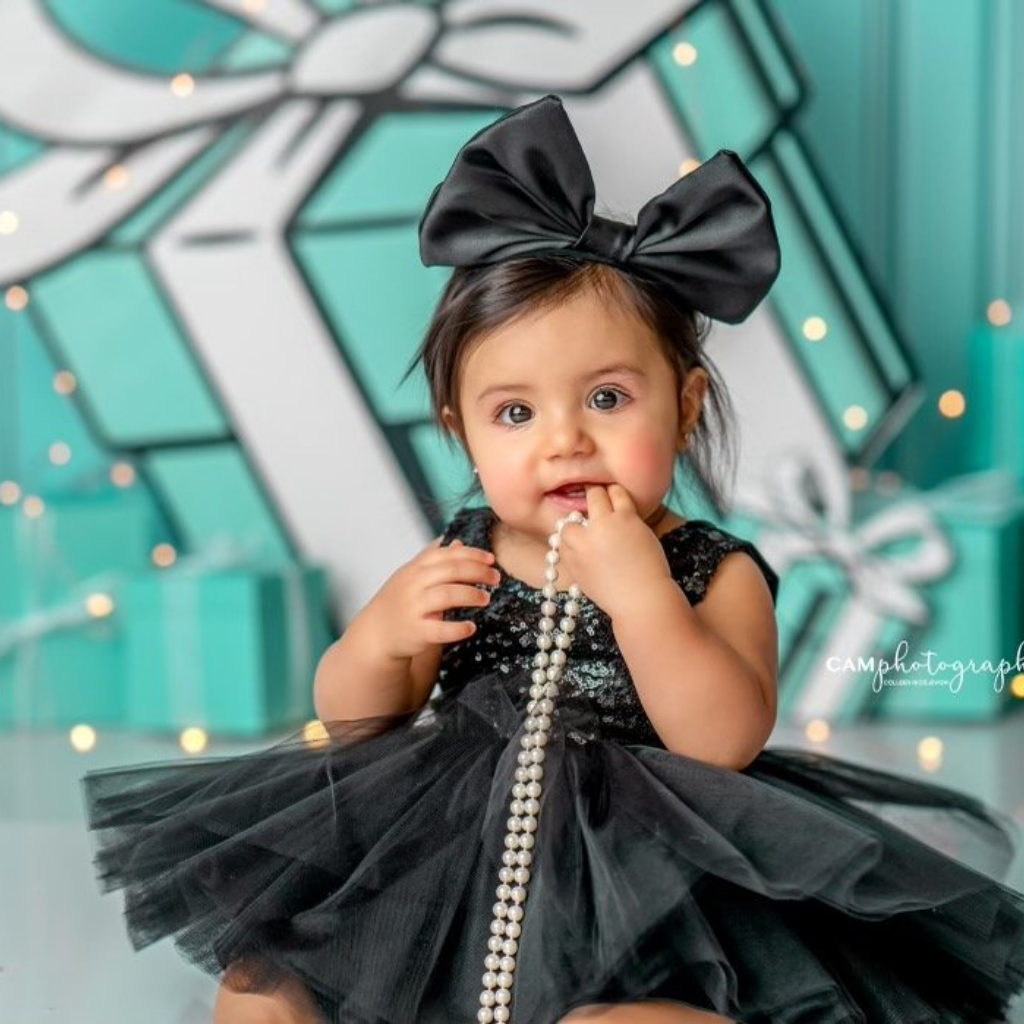 Black tutu dress top for baby girl