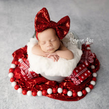 Load image into Gallery viewer, SEQUIN Bow Big Bow Headband MORE COLORS

