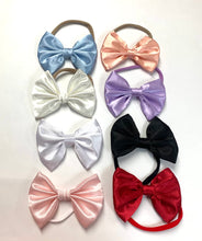 Load image into Gallery viewer, SATIN Bow Big Bow Headband MORE COLORS
