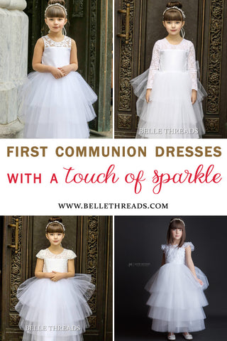 New Collection: First Communion Dresses with a Touch of Sparkle