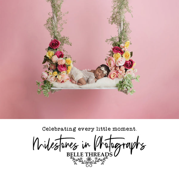 Celebrating every little moment. Milestones in Photographs with Belle Threads