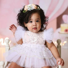 Load image into Gallery viewer, Bliss Baby Flower Girl Tutu Romper
