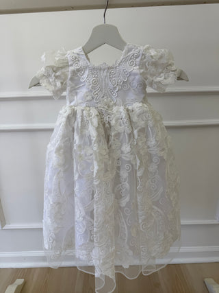 6-12 Baptism Gown OOAK