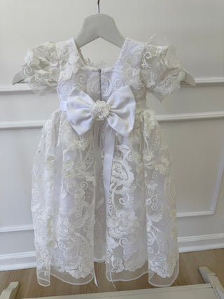 6-12 Baptism Gown OOAK
