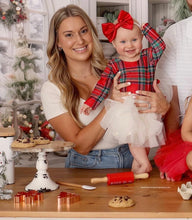Load image into Gallery viewer, Christmas Plaid Tutu Dress
