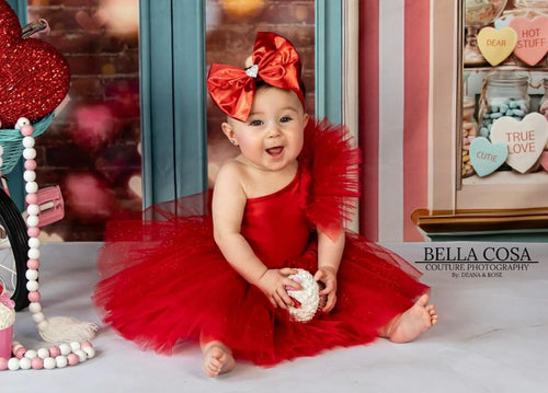 Valentines day online dress baby girl