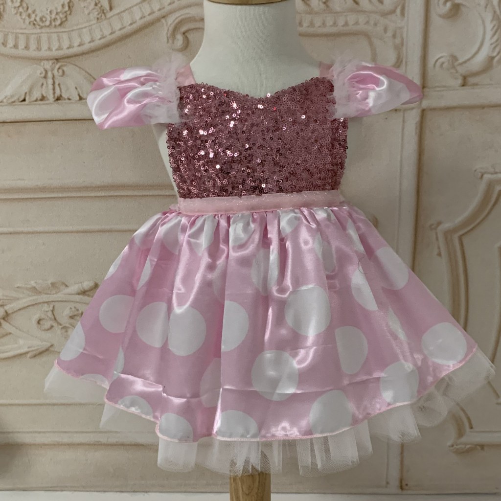 Pink Mouse Glam Tutu Dress