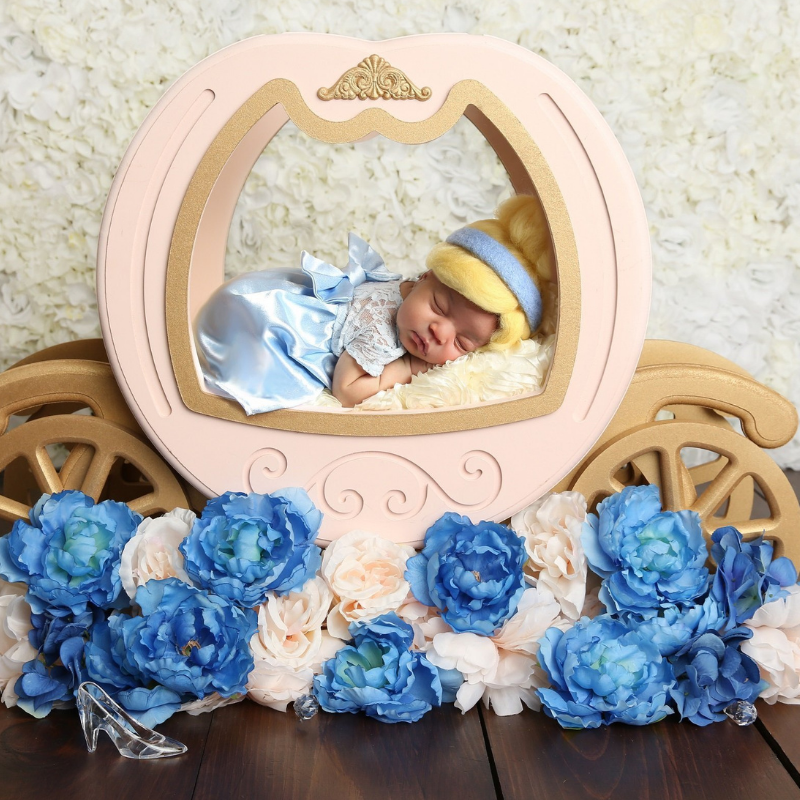 Royal Baby Blue Princess Princess Dress Newborn Princess Dress