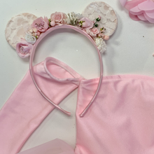 Load image into Gallery viewer, Pink Mouse Pretty Floral Headband

