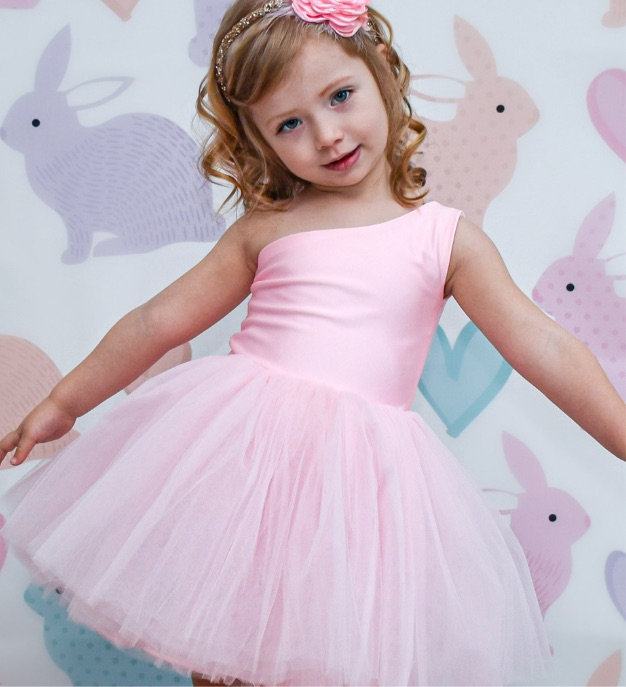 Elle One Shoulder Tutu Dress - More Colors