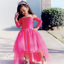 Load image into Gallery viewer, Nova High Low Dress Nova Off the Shoulder Tutu Dress More Colors
