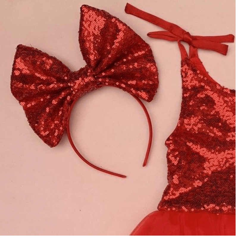 SEQUIN Bow Big Bow Headband MORE COLORS