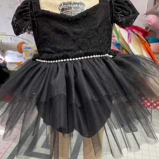 Little Black Dress Lace Tutu