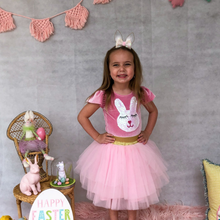Load image into Gallery viewer, Everleigh Easter LEOTARD AND TUTU SET Bunny Tutu Outfit
