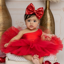 Load image into Gallery viewer, Limited Love Me Tutu Dress in Red
