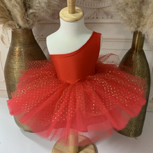 Load image into Gallery viewer, Limited Love Me Tutu Dress in Red
