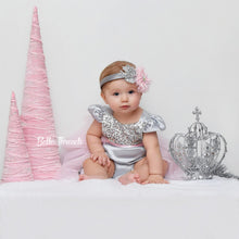 Load image into Gallery viewer, Winter Onederland Tutu, Winter Wonderland First Birthday Outfit, Winter Wonderland Tutu Dress
