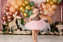 Load image into Gallery viewer, Best Selling Wild One Cheetah One Shoulder Tutu Dress
