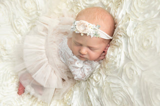 Photographer Prop Tutu Tulle Top and Ruffle Wrap