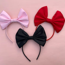 Load image into Gallery viewer, SATIN Bow Big Bow Headband MORE COLORS
