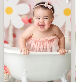 Photographer Prop Tutu Tulle Top and Ruffle Wrap