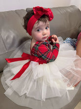 Load image into Gallery viewer, Christmas Plaid Tutu Dress

