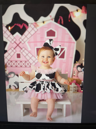 Rodeo Baby Cute Cowgirl Tutu Pageant Dress