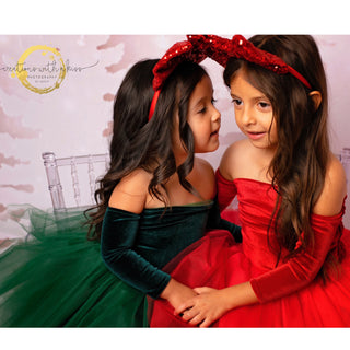 Velvet Nova Off the Shoulder Tutu Dress