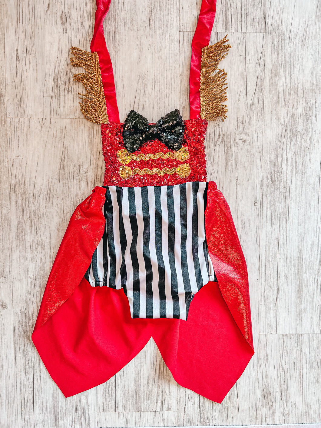 Ringmaster Costume Circus Costume Romper Parisian Style