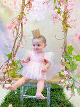 Load image into Gallery viewer, Honey and Pearls Tutu Romper
