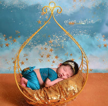 Load image into Gallery viewer, Royal Baby Princess Arabian Princess Dress Newborn Princess Dress

