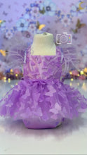 Load image into Gallery viewer, Mauve Cake Smash Dress, Baby First Birthday
