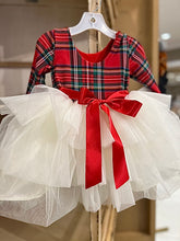 Load image into Gallery viewer, Christmas Plaid Tutu Dress
