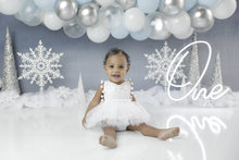 Load image into Gallery viewer, Winter Snow Queen Tutu Romper
