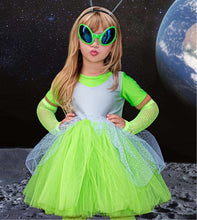 Load image into Gallery viewer, Green Alien Girl Costume
