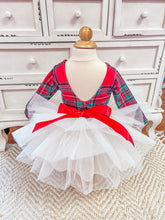 Load image into Gallery viewer, Christmas Plaid Tutu Dress
