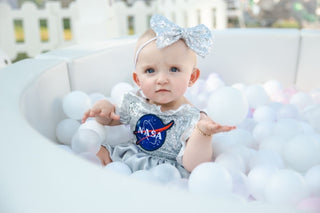 Silver Astronaut Costume Space Tutu for Girls