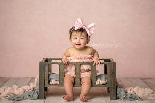 Photographer Prop Tutu Tulle Top and Ruffle Wrap