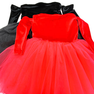 Velvet Nova Off the Shoulder Tutu Dress